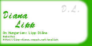 diana lipp business card